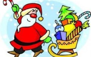 LE PERE NOEL AU GYMNASE DE VIARMES......