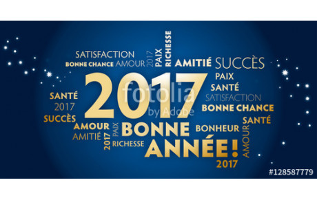 Bonne année 2017!