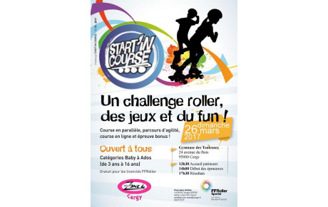 2ème Start'in Course le 26 mars 2017 à Cergy