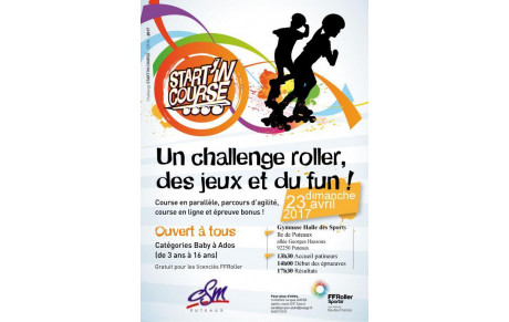 3ème Start'in course le 23 avril 2017 à Puteaux
